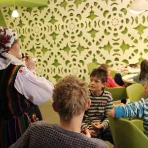 Zdjęcie Warsztaty Wycinankarskie z Kazimierą Balcerzak 4
